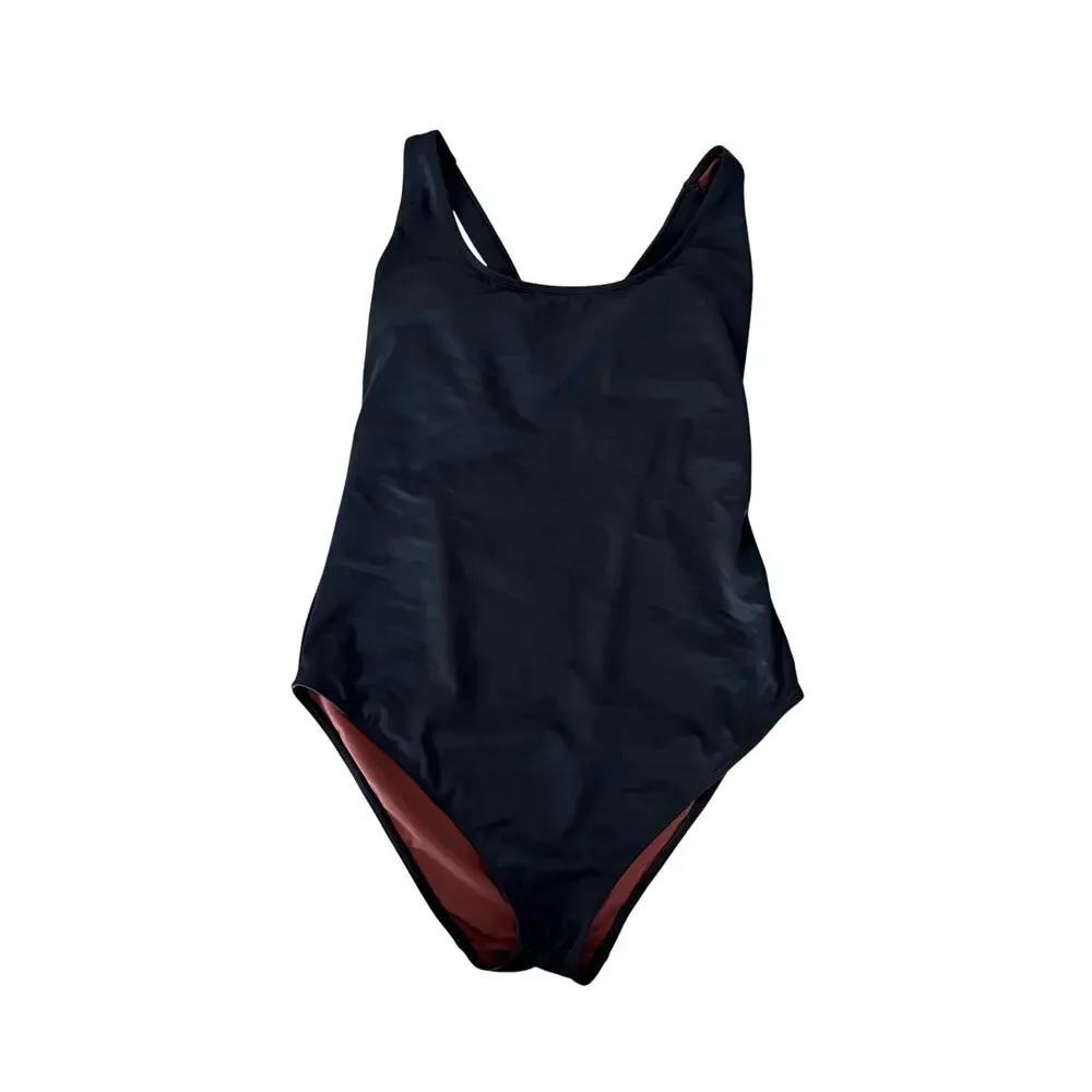 Andie Swim Sample The Tulum One Piece in Black 2XL NWT
